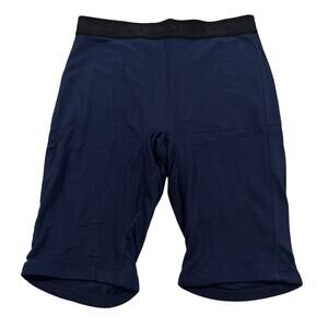 16-56 LUNYA Lahgo Soft Modal Lounge Biker Shorts Navy Small